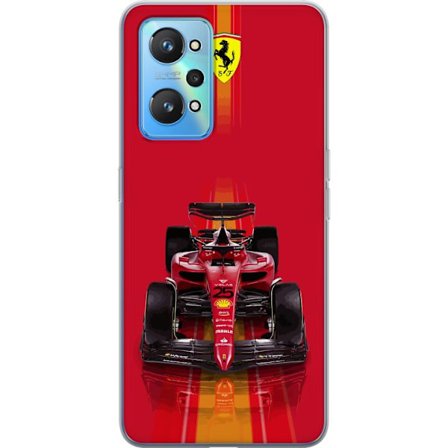 Yhteensopiva Puhelinkuori Realme Realme GT Neo2 Ferrari Formula 1 -auto ikonisessa punaisessa muotoilussa urheilullisella tarkkuudella