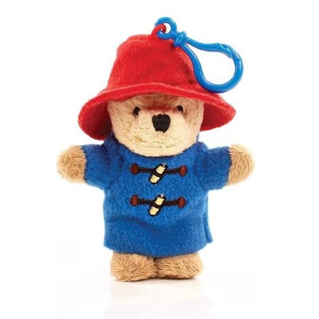 Paddington Bear plyschdocka nyckelring hänge