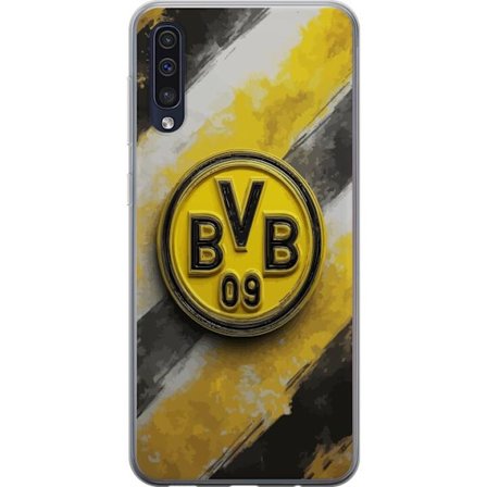 Kompatibel Mobilcover til Samsung Samsung Galaxy A50 Farverigt abstrakt puslespillsmønster, der symboliserer fællesskab, mangfoldighed og kreativite