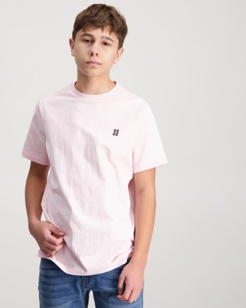 Zeke Essential Chest Print Tee Rosa T-shirts Kille - Kids Brand Store