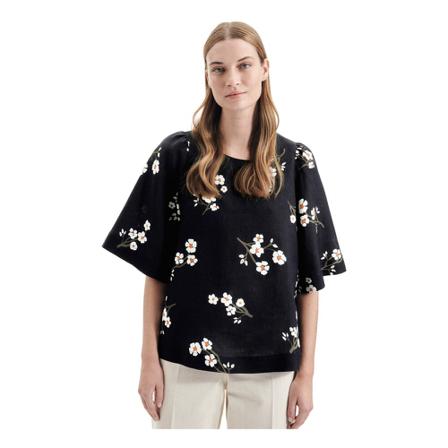 Seidensticker Blouse Regular fit , Blauw , Dames , Maat: XL