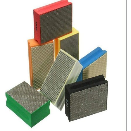 Diamant Slipblock för Handpolering, Diamant Slipblock för Polering, 1500 Korn