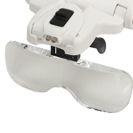 LED-valaistu otsapanta-suurennuslasi Visiiri kanssa 5 irrotettavaa linssiä Pääasenteinen suurennuslasi Handsfree-suurennuslasi Luppi