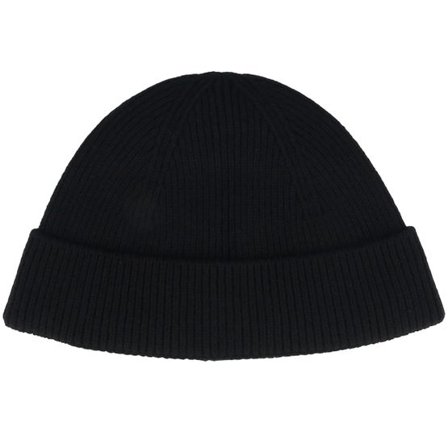 Samsøe Samsøe - Svart cuff Beanie - Sapaul Beanie Black Cuff @ Hatstore