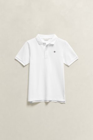 GANT Teenager Piqué Poloshirt (158) Weiß