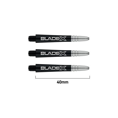 Blade X - Vecta Shafts - Black & Silver Medium