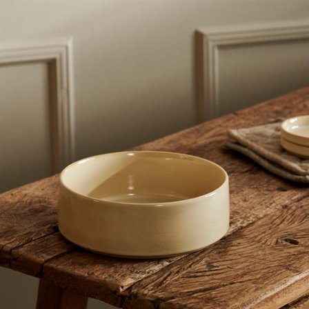 Mineralsk sandskål i keramik 20 cm