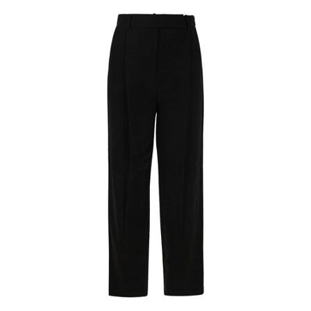 Self Portrait Crepe Broek , Zwart , Dames , Maat: M
