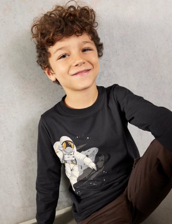 Minymo T-Shirt Ls - Navy - 104