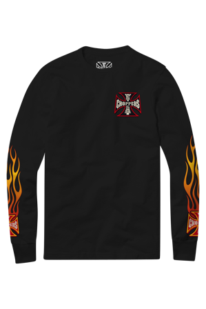 Pitkähihainen T-paita West Coast Choppers Not Doing It Your Way Musta S