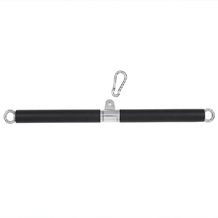 Trænings pull up bar enhed tilbehør pull down bar lige biceps træk bar til hjem fitness bodybuilding udstyr