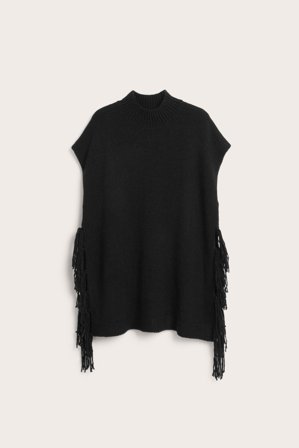 Kappahl | Kamizelka z dzianiny | Czarne