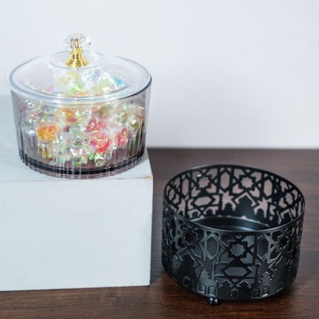 Ramadan Madkasse Bakke Eid Snack Opbevaring Bakke SORT B B