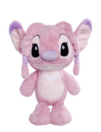 Disney Flopsies Angel, 25Cm Toys Soft Toys Stuffed Toys Pink Lilo & Stitch