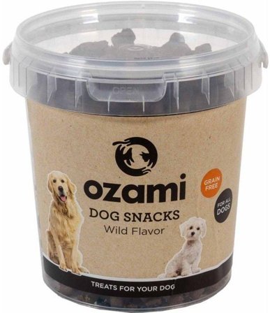 Ozami Dog Snack Grain Free Wild Bucket 500 g