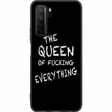 Huawei P40 Lite 5g Svart Skal Queen Of Everything