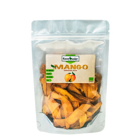 Rawpowder Ekologisk Soltorkad Mango 300 g