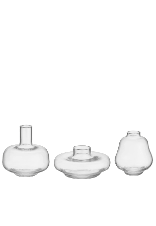 Kosta Boda Vas Kappa Vaser Transparant H: 9.8cm
