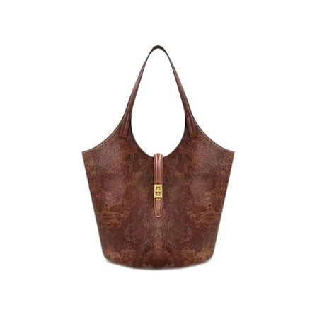 Maillard retro tote bag, allsidig for pendling, stor kapasitet dameveske, skulderveske, håndveske