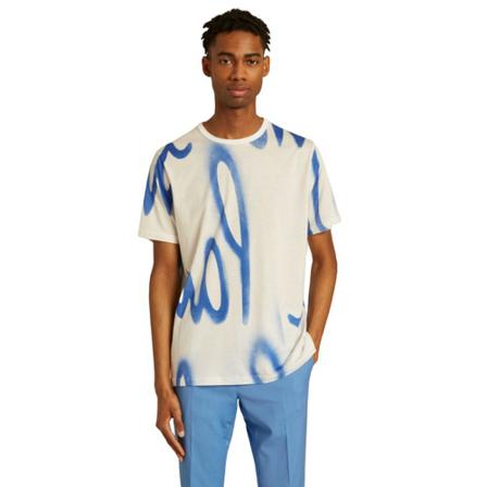 Paul Smith, T-Shirts Wit, Heren, Maat:M