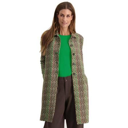 Kyra & Ko Kyra Blazer , Groen , Dames , Maat: 3XL