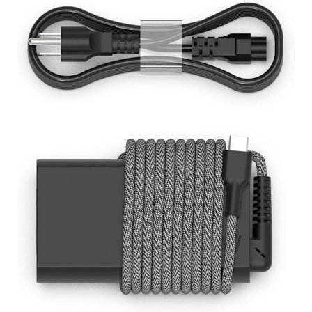 2025 Nyeste Modell 65W Slim USB C HP Laptop Lader Erstatning for HP Elitebook x360/Spectre X360/ProBook/Elite x2/Chromebook/Spl