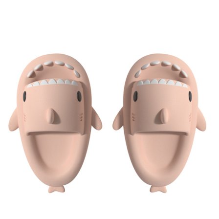 Baby söt tecknad haj dusch toddler tofflor