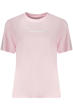 Calvin Klein T-shirt Maniche Corte Donna Rosa