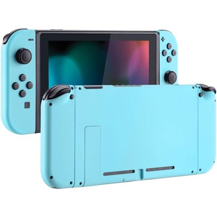 eXtremeRate Bakeplate for Switch-konsoll, for NS Joycon håndholdt kontrollerhus med komplette knapper, DIY erstatningshus for Switch
