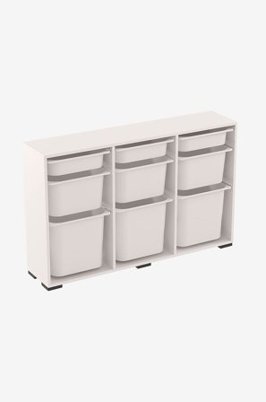 Hanah Home - Opbevaringsenhed Bofi - Hvid - Hylder & opbevaring - Fra Homeroom