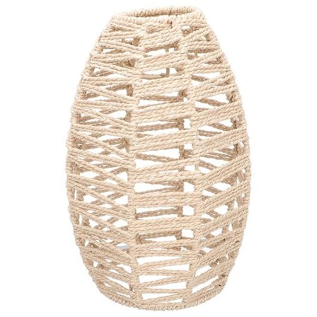 Sjögräs Lampskärm Rotting Taklampa Vide Hängande Lampskärm Trumlampskärm