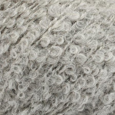 Drops Alpaca-Bouclé Mix-Lys Grå 5110