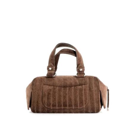 Chanel Vintage Pre-owned Handbags Brun, Dame Vintage Tasker, Størrelse: ONE Size