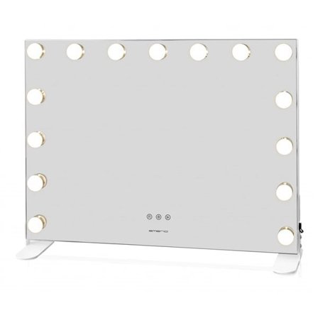 Emerio Sminkespeil med LED – Justerbart Lys og Berøringskontroll