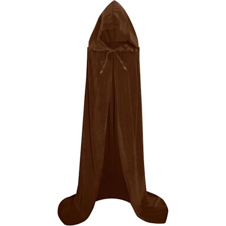 Halloween Hætteklædt Kappe Lang Hætteklædt Kappe Voksen Jul Halloween Kappe Kostumer Hætteklædt Cape Maskerade Udklædning