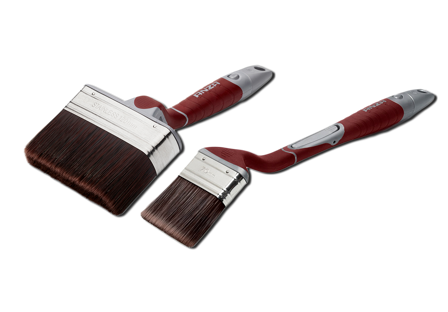 Anza Elite 700243 Rødfargepenselsett 120 mm, 70 mm, Malerredskap & tilbehør