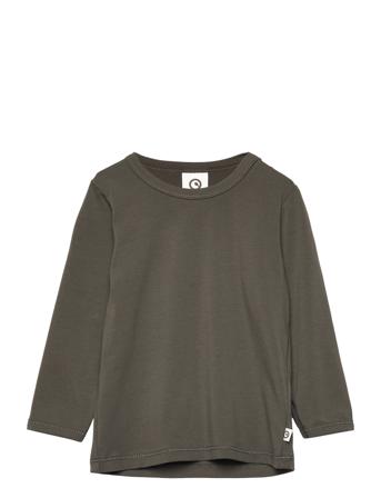 Cozy Me T Baby T-shirts Long-sleeved T-shirts Vihreä Müsli By Green Cotton