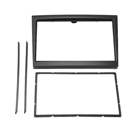 2DIN Bilstereo Radio Fascia Center Control CD Navigation Trim Ersättning för 911/997/987 Boxster 2009