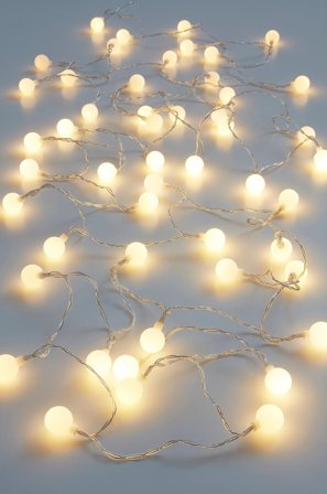 Jotex - SLINGAN LED-lyslenke Transparent - Kjøp Dekorativ belysning hos Jotex