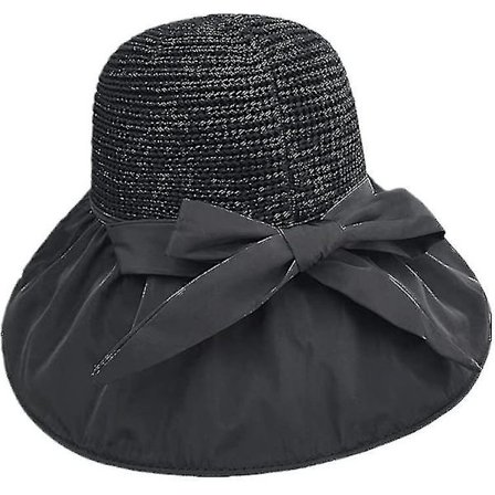 Bredbrättad solhatt för kvinnor - Fällbar anti-uv-hatt