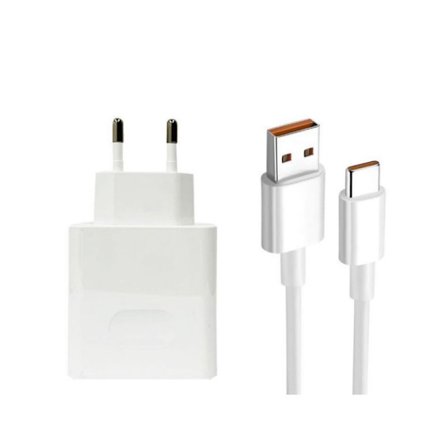 Soveltuu HUAWEI Supercharge -laturille (USB-C - valkoinen)