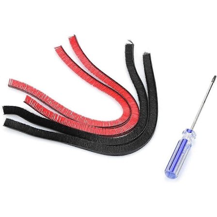 4-pack rullborste plyschremsor för V6 V7 V8 V10 dammsugartillbehör rullborste-St