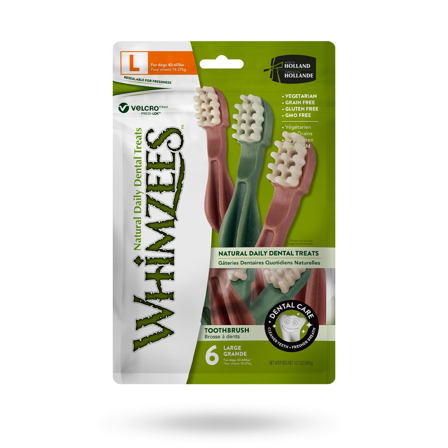 Whimzees Toothbrush Star L 360g - Matskål, hundgodis & tuggisar