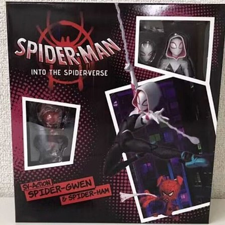 Erinomainen laatu - Marvel Legends Sentinel Spiderman -toimintahahmo Spider-Verse Miles Sv Shf Morales Peni Parker Anime Figuurit Patsaslelut