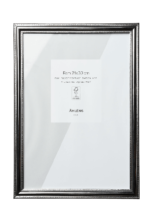 Åhléns Home Mönstrad ram 21x30 cm Ramar & posterhängare Silver ONESIZE