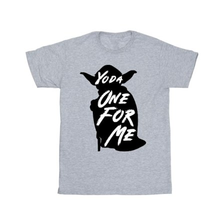 Star Wars Yoda One For Me T-shirt M Sports Grey för män