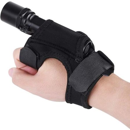 Lommelyktveske Håndfri Bærbar Lommelyktveske Håndleddsarm Lommelyktholster Undervannsdykkelys Holder for Fiske Dykking Jakt