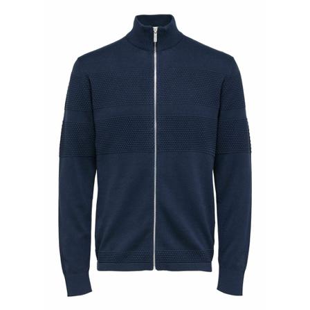Selected Homme, Zip-throughs Niebieski, Mężczyzna, Rozmiar: S