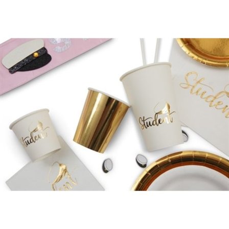 Studentpappmuggar 8-pack