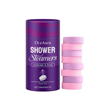 Oceaura Rose Lavender Aromaterapi Badlakan Mild Rengöring Återfuktande Närande Mjukgörande Badlakan